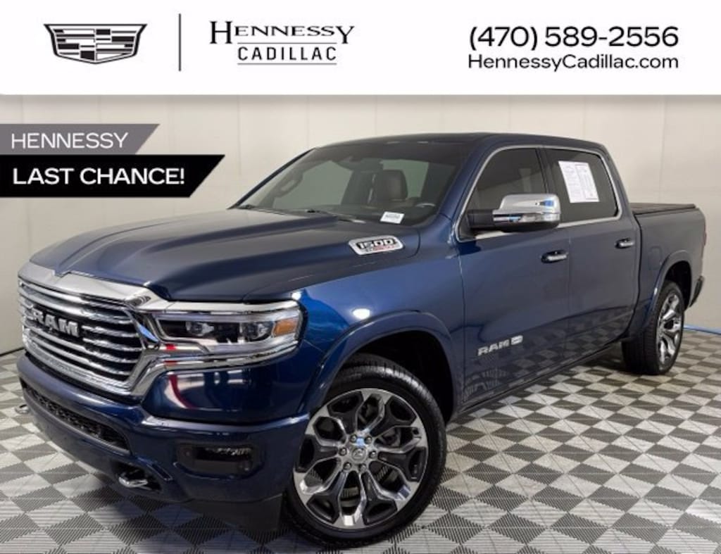 Used 2021 Ram 1500 Limited Longhorn Crew Cab 4x4 57 Box Truck