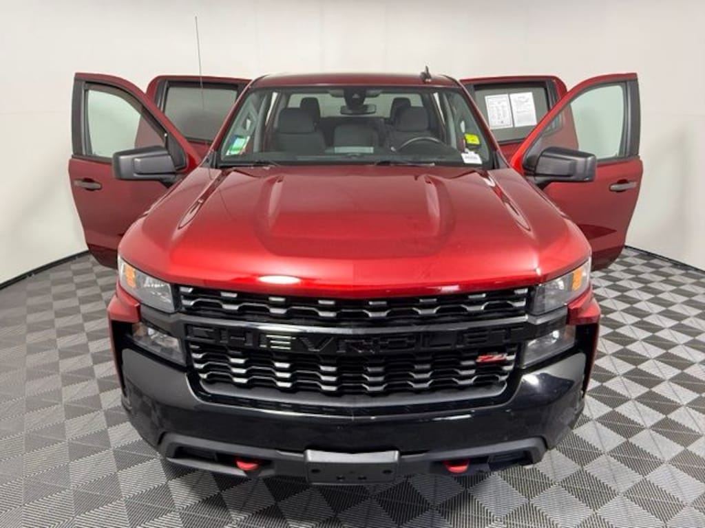 Used 2021 Chevrolet Silverado 1500 Custom Trail Boss Truck Crew Cab