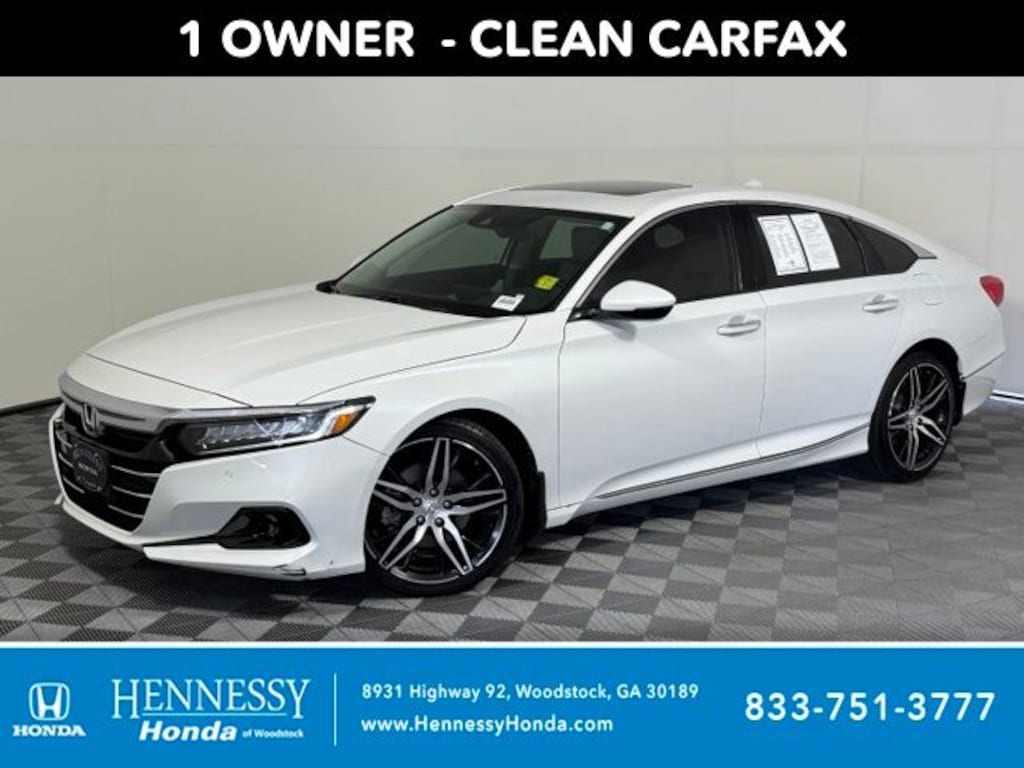 Used 2021 Honda Accord Touring 2.0T Sedan