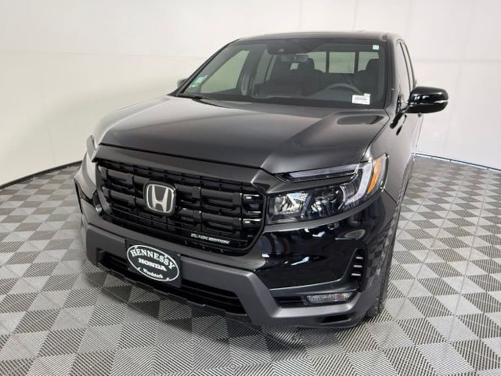 New 2026 Honda Ridgeline Black Edition Truck Crew Cab