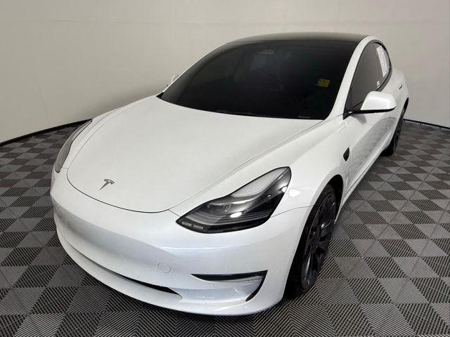 Used 2021 Tesla Model 3 Base with VIN 5YJ3E1EC3MF086189 for sale in Woodstock, GA