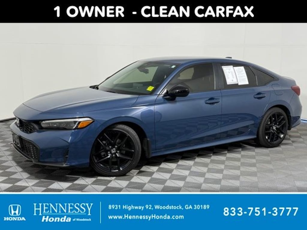 Used 2025 Honda Civic Sport Sedan