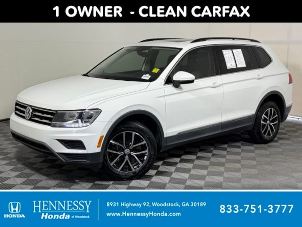 Used 2021 Volkswagen Tiguan 2.0T SE SUV