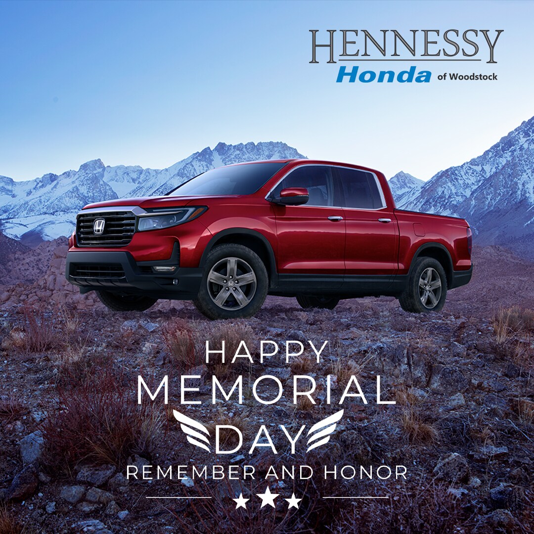 Memorial Day Event Hennessy Honda Of Woodstock
