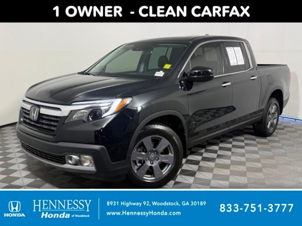 Used 2020 Honda Ridgeline RTL-E Truck Crew Cab