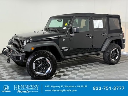 2017 Jeep Wrangler JK Unlimited Sport 4x4 SUV