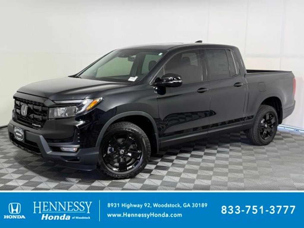 New 2026 Honda Ridgeline Black Edition Truck Crew Cab