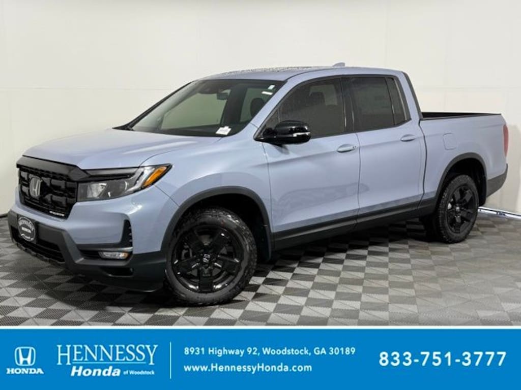 New 2026 Honda Ridgeline Black Edition Truck Crew Cab