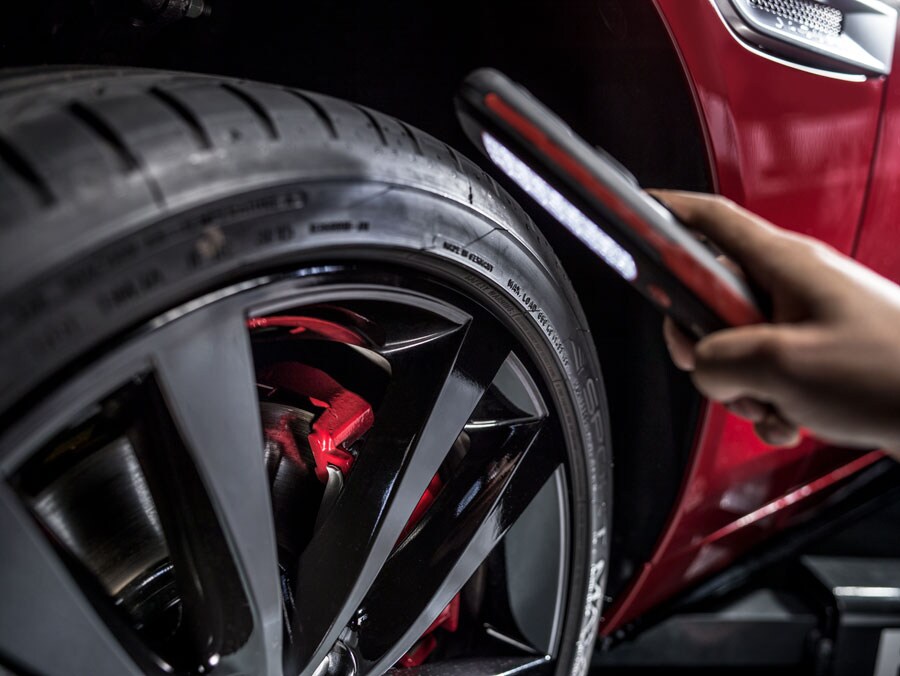 Jaguar brake and rotor replacement near Alpharetta