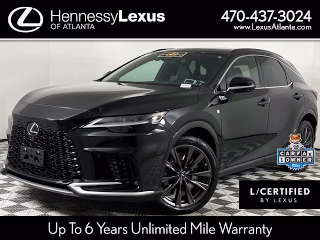 Certified 2024 Lexus RX 350 F SPORT Handling SUV