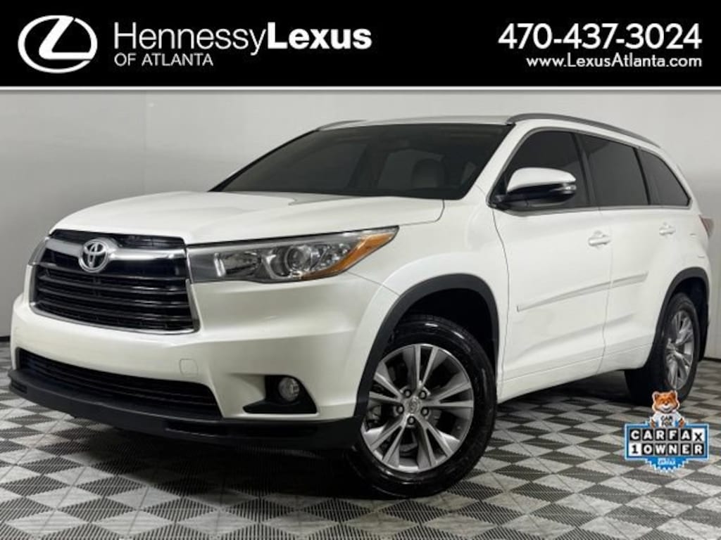 Used 2015 Toyota Highlander XLE V6 SUV