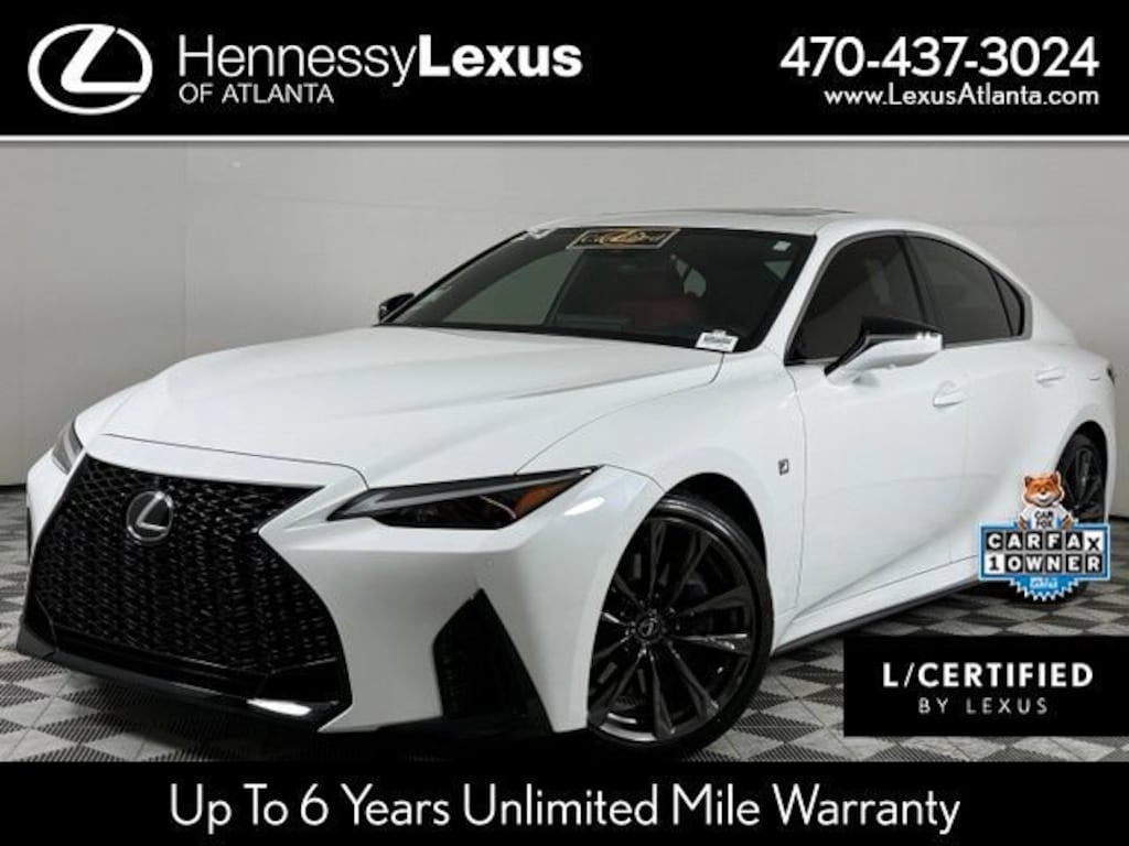 Certified 2024 Lexus IS 350 F SPORT Sedan