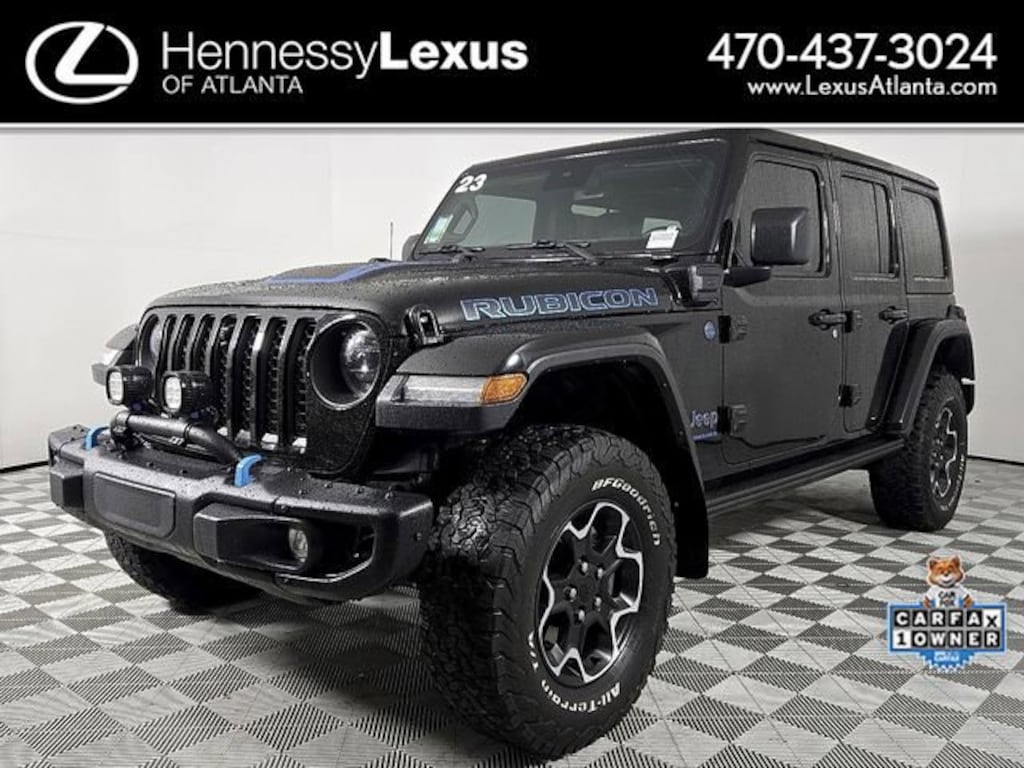 Used 2023 Jeep Wrangler 4xe Rubicon SUV