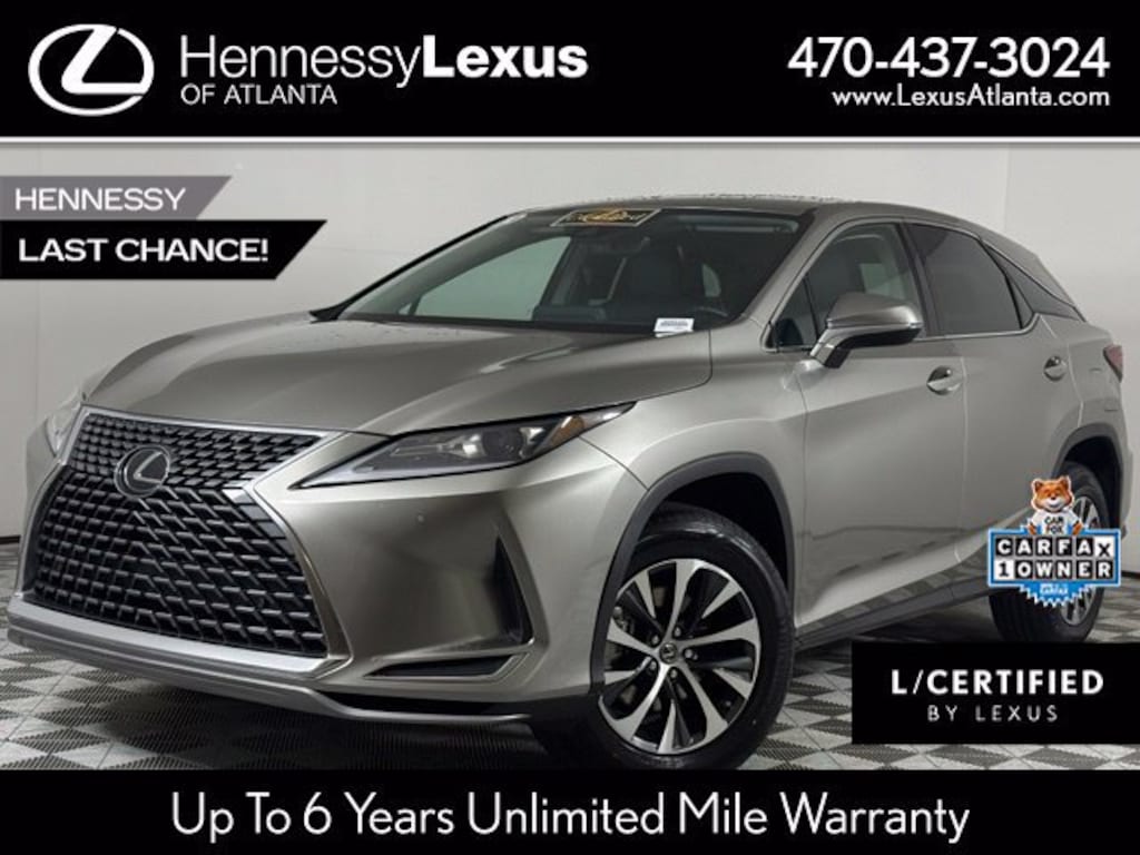 Certified 2020 Lexus RX 350 SUV