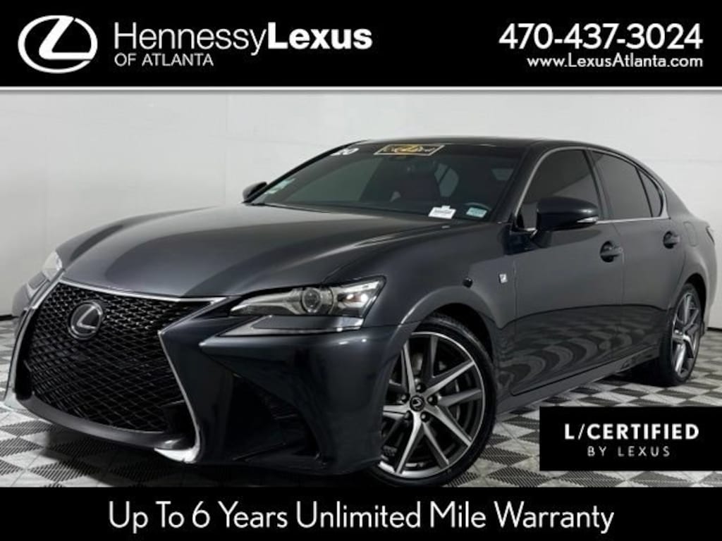 Certified 2020 Lexus GS 350 F SPORT Sedan