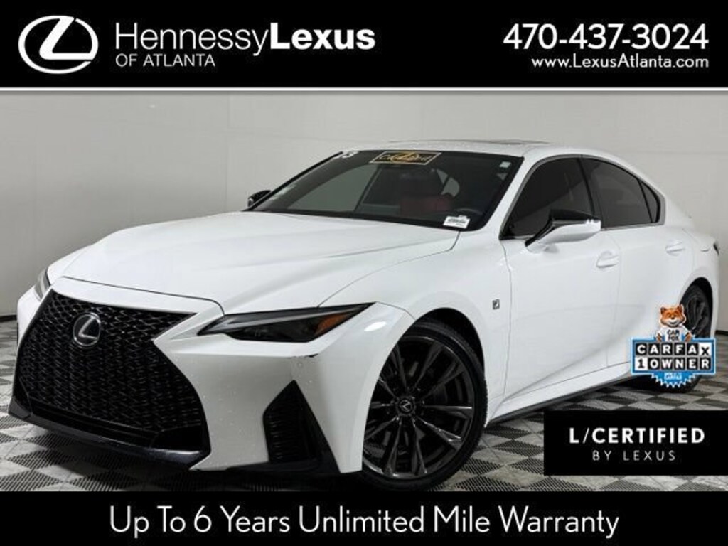 Certified 2023 Lexus IS 350 F SPORT Sedan