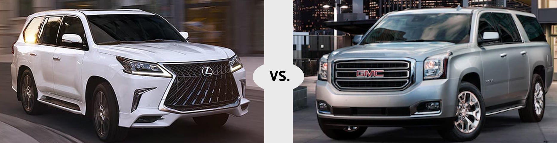 2020 Lexus LX vs. 2019 GMC Yukon