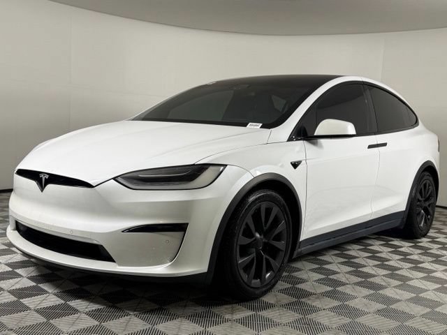 Used 2022 Tesla Model X Long Range with VIN 7SAXCAE57NF341195 for sale in Atlanta, GA