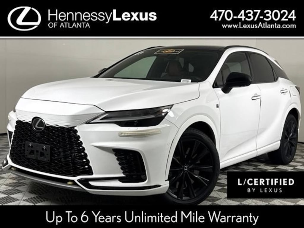 Certified 2023 Lexus RX 500h F SPORT Performance SUV