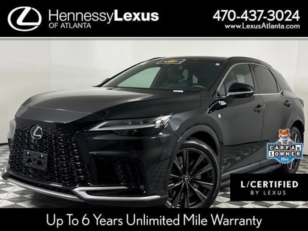 Certified 2024 Lexus RX 350 F SPORT Handling SUV