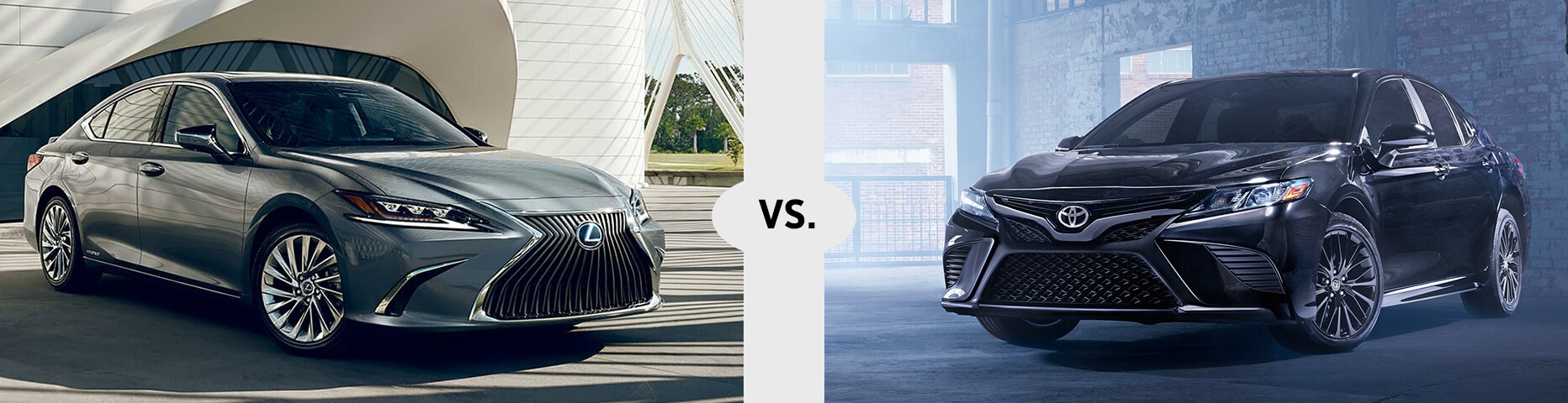 2020 Lexus ES vs. 2019 Toyota Camry