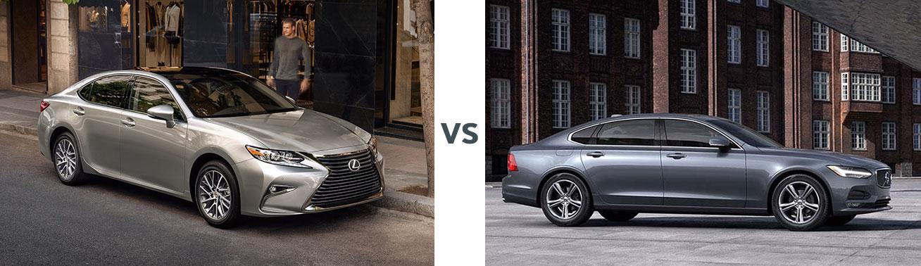 Lexus ES vs Volvo S90
