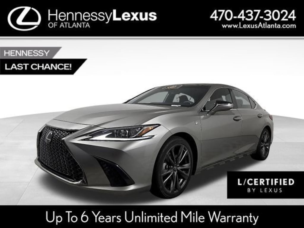 Certified 2021 Lexus ES 350 F SPORT Sedan