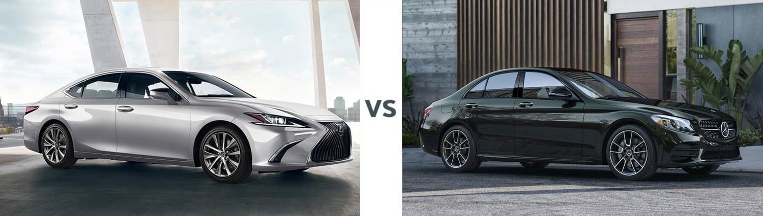 Lexus ES vs Mercedes C Class