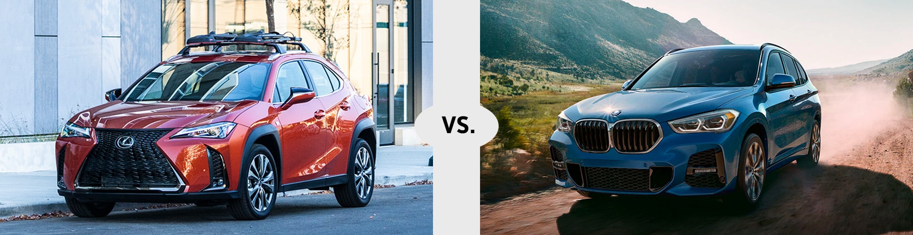 2020 Lexus UX vs. BMW X1