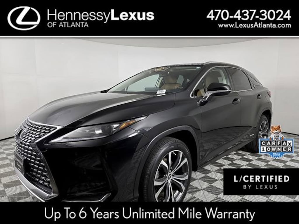 Certified 2021 Lexus RX 450h SUV