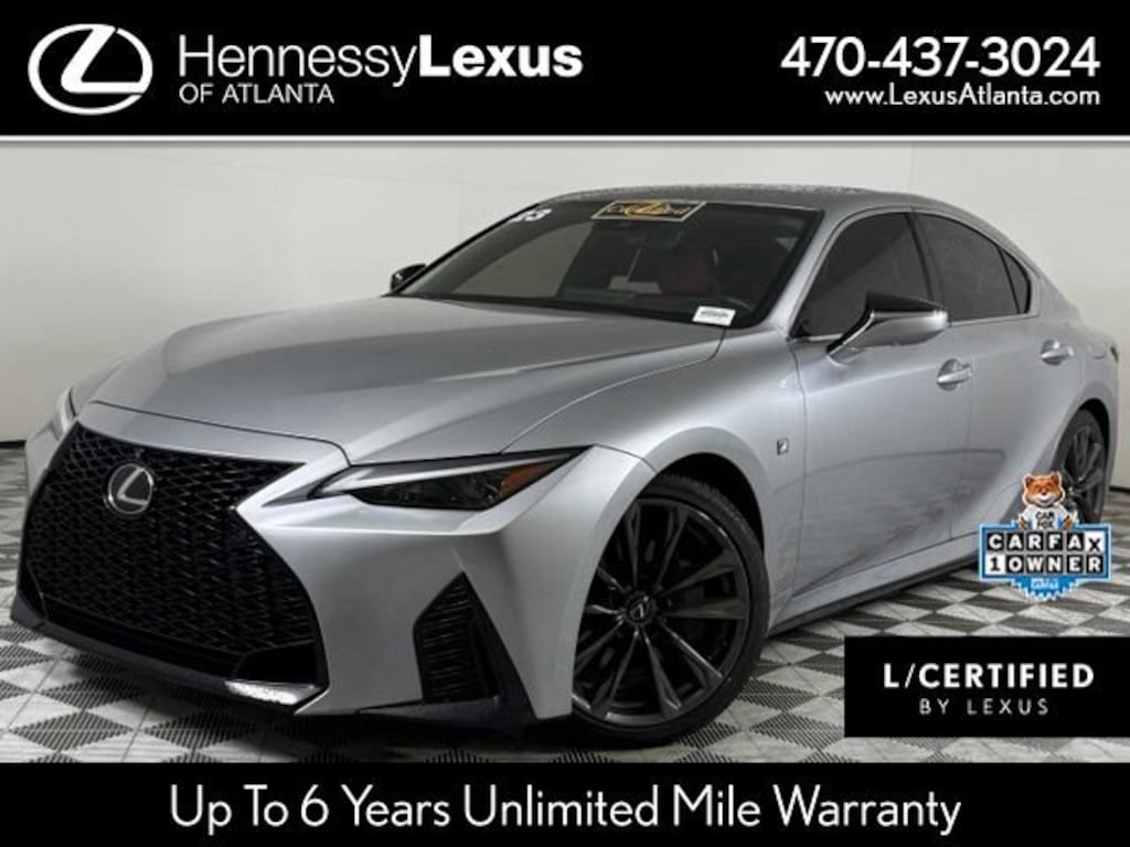 Certified 2023 Lexus IS 350 F SPORT Sedan