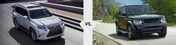 Compare Lexus Gx 460 Vs Land Rover Lr4 Hennessy Lexus Of Atlanta