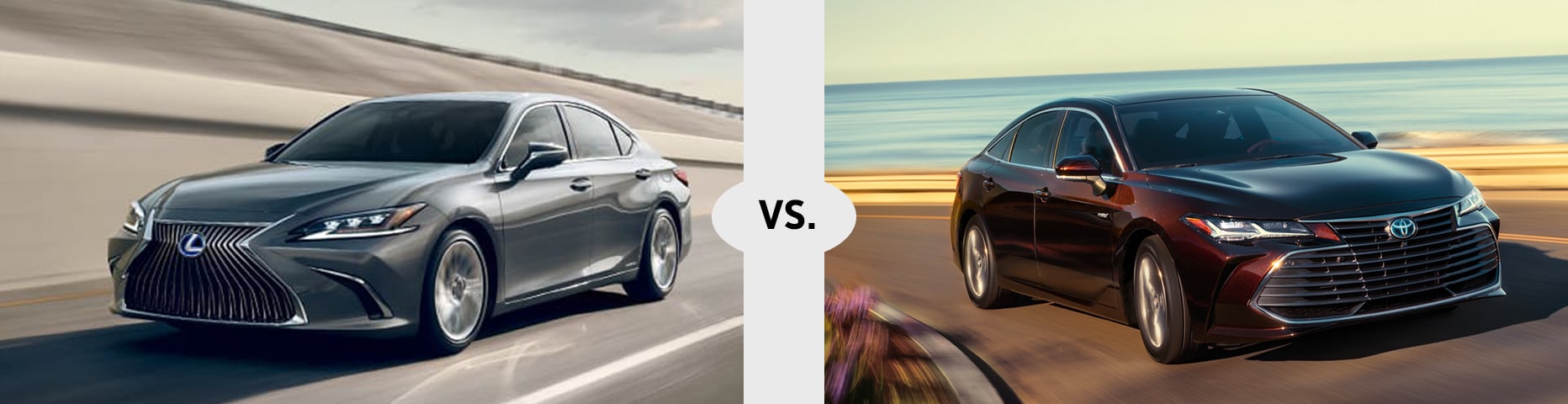 2020 Lexus ES vs. 2019 Toyota Avalon