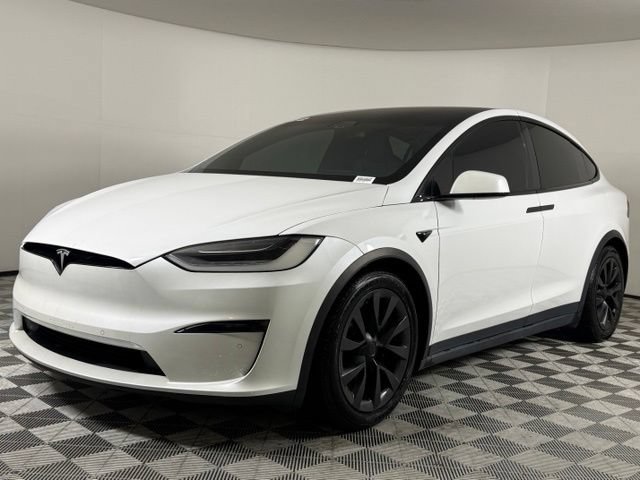 Used 2022 Tesla Model X Long Range with VIN 7SAXCAE57NF341195 for sale in Atlanta, GA