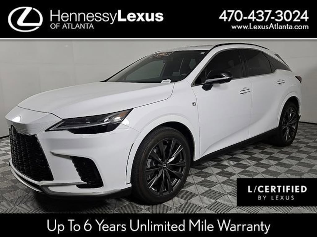 Certified 2024 Lexus RX 350 F SPORT Handling SUV