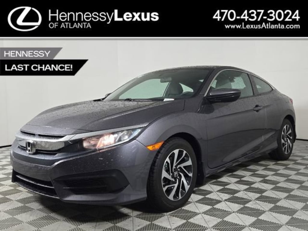 Used 2016 Honda Civic LX Coupe