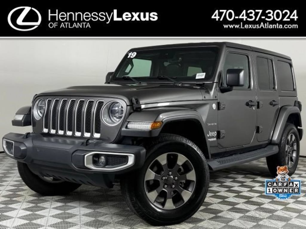 Used 2019 Jeep Wrangler Unlimited Sahara 4x4 SUV