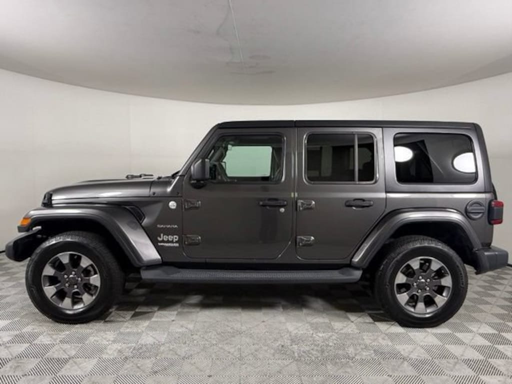 Used 2019 Jeep Wrangler Unlimited Sahara 4x4 SUV