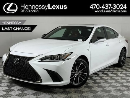 2019 LEXUS ES 350 F Sport Sedan Ultra White