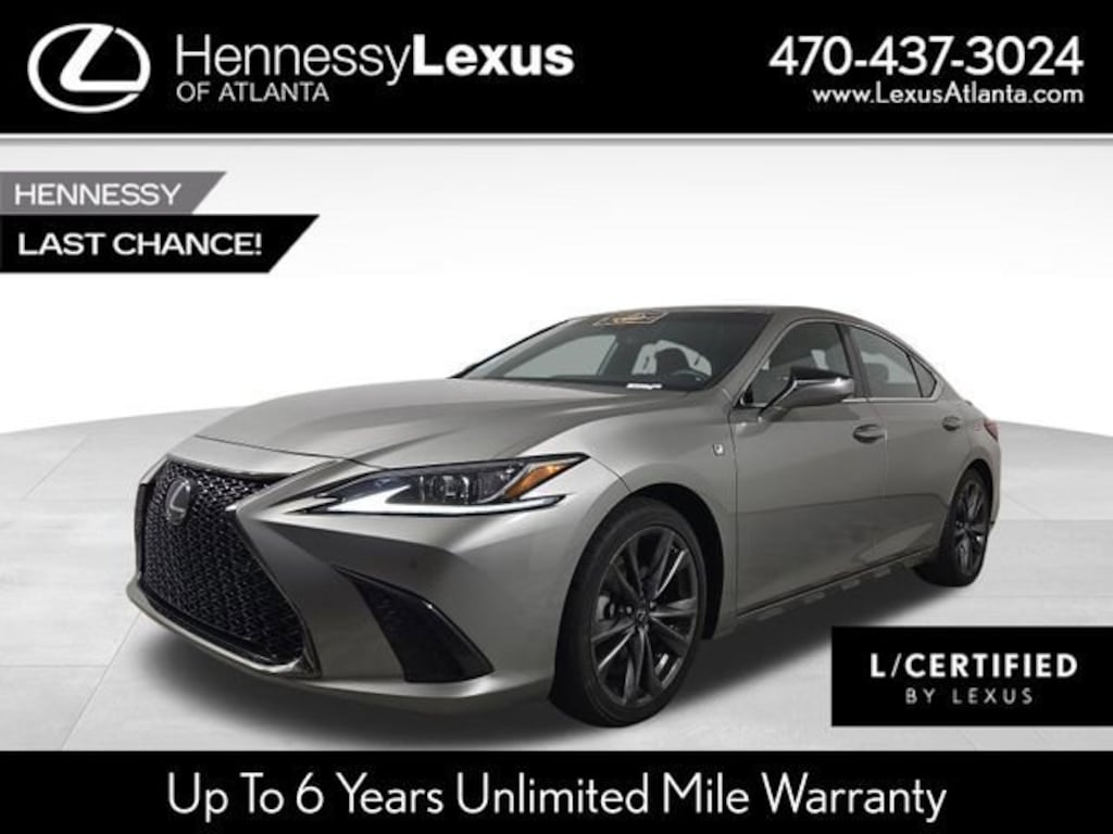 Certified 2021 Lexus ES 350 F SPORT Sedan