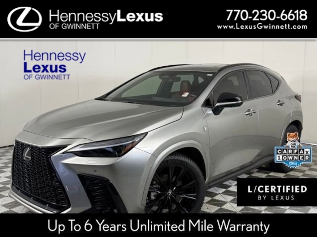Certified 2024 Lexus NX 450h+ F SPORT Handling SUV