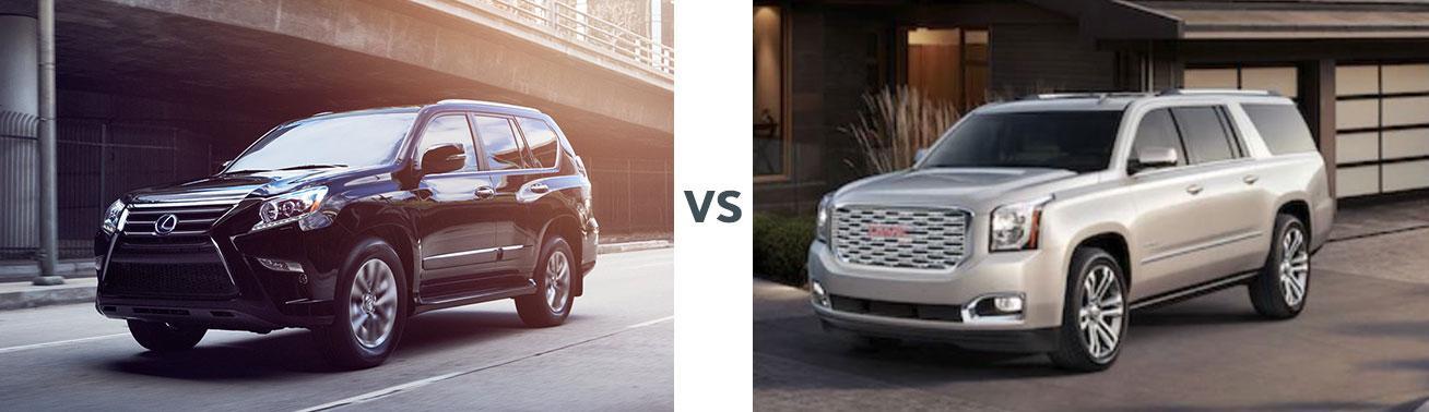 2018 Lexus GX vs 2018 GMC Denali