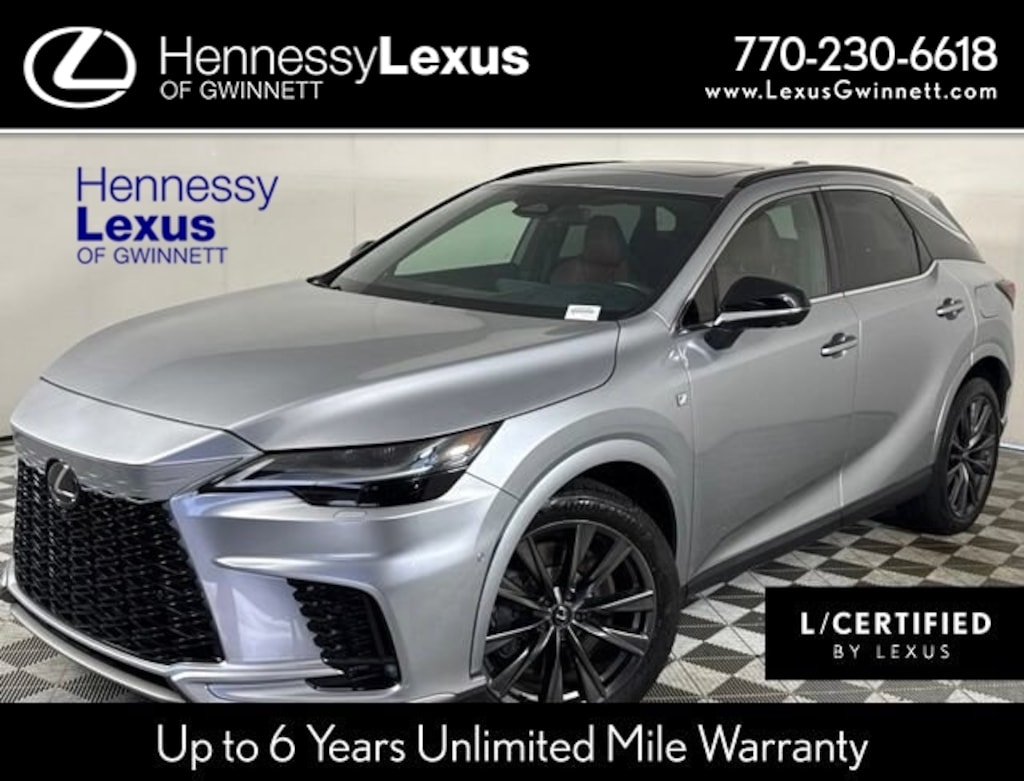 Certified 2024 Lexus RX 350 F SPORT Handling SUV