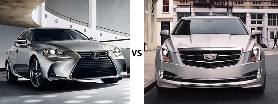 2019 Lexus IS vs Cadillac ATS