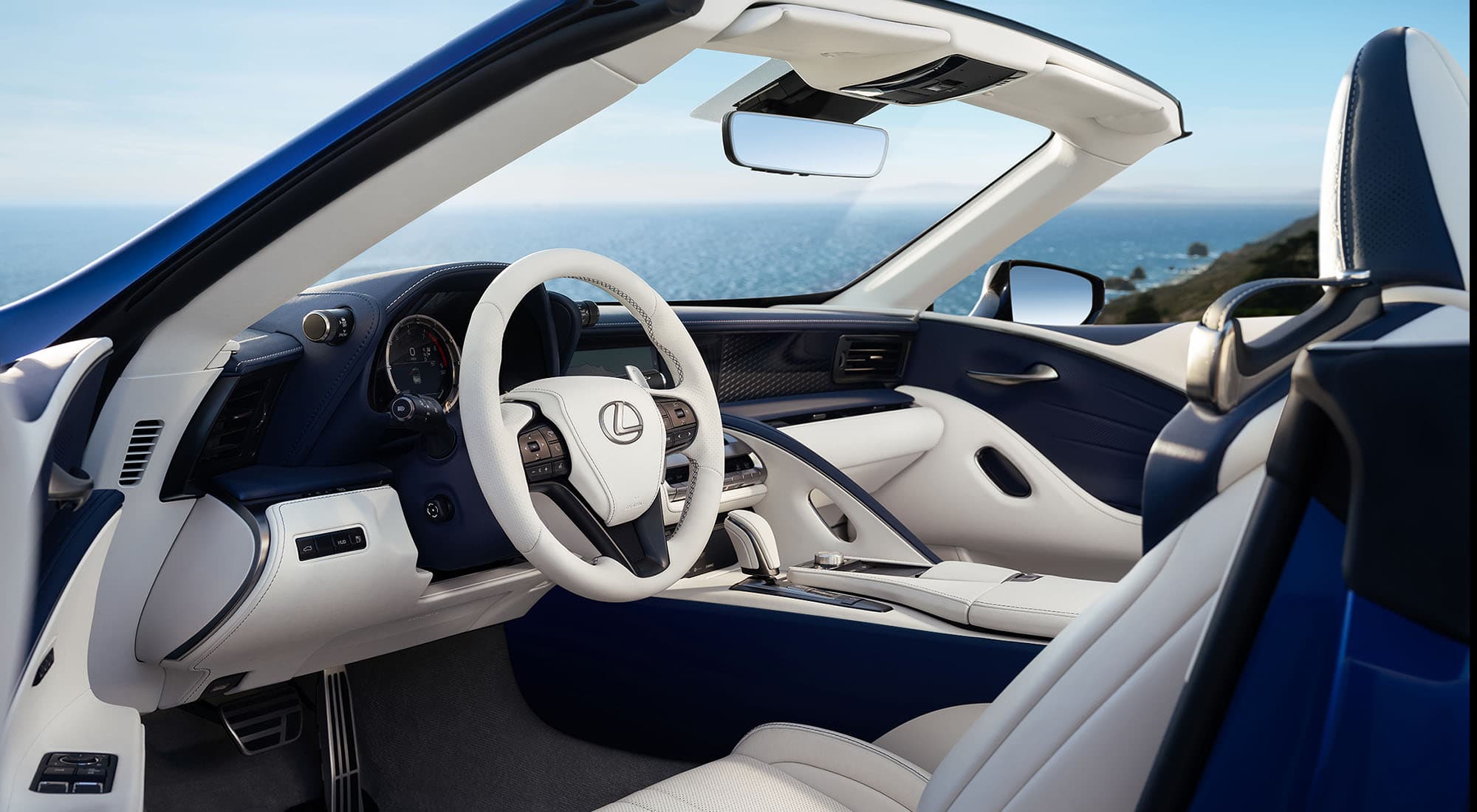 2020 Lexus LC 500 Convertible Interior