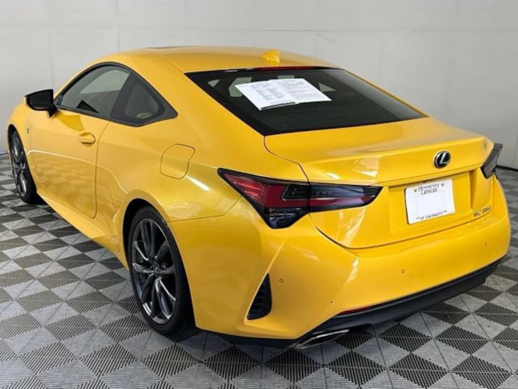 Certified 2022 Lexus RC 350 F SPORT Coupe