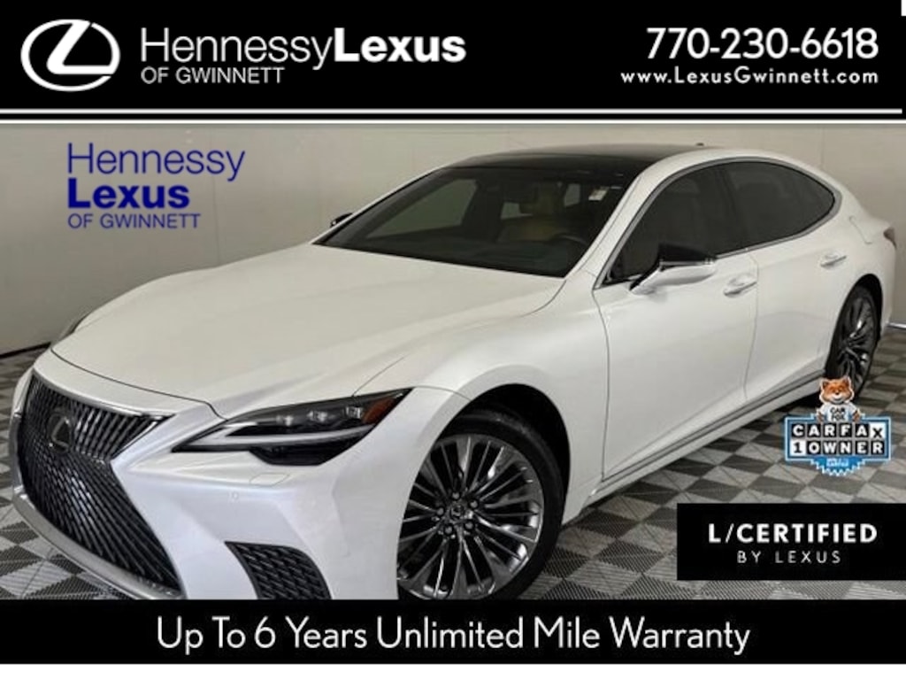 Certified 2022 Lexus LS 500 Sedan
