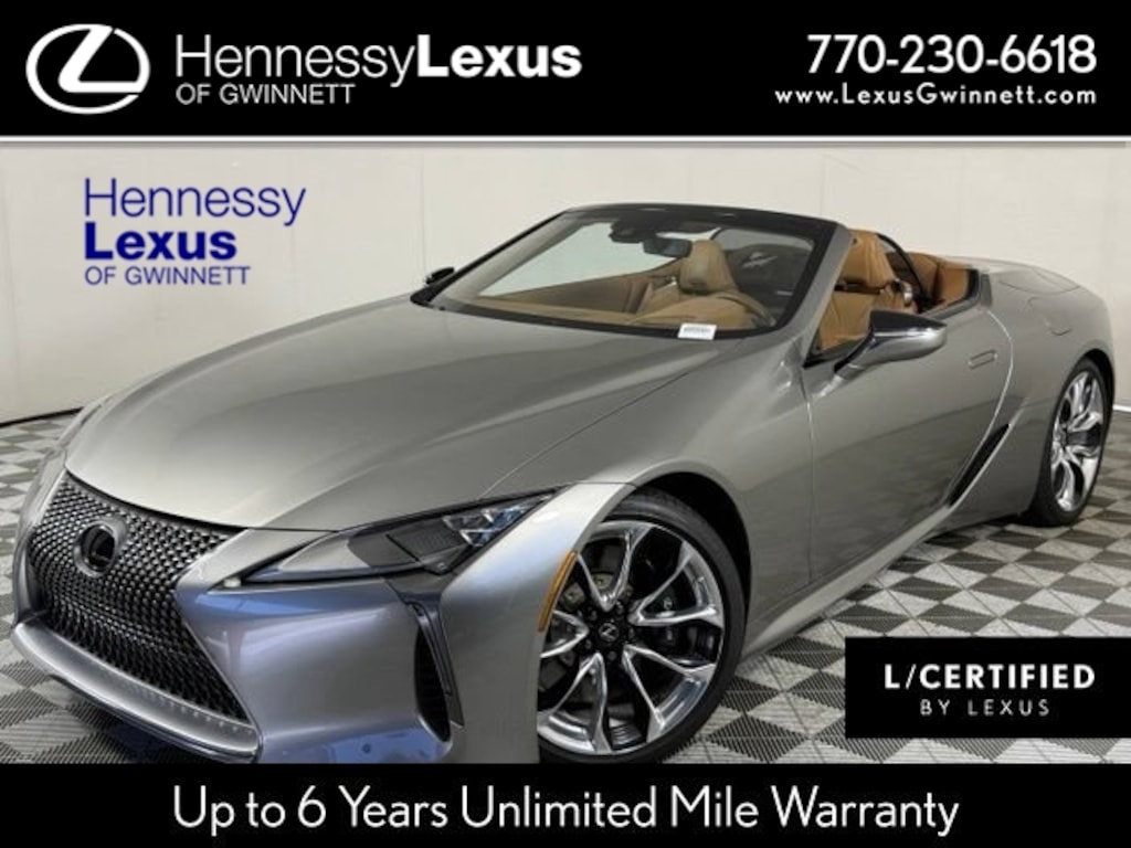 Certified 2021 Lexus LC 500 Convertible