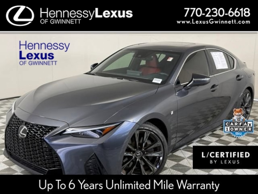 Certified 2024 Lexus IS 350 F SPORT Sedan