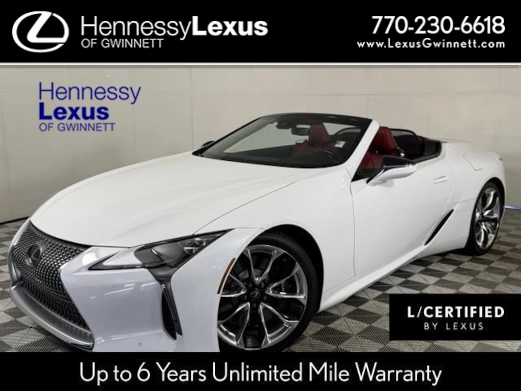 Certified 2021 Lexus LC 500 Convertible